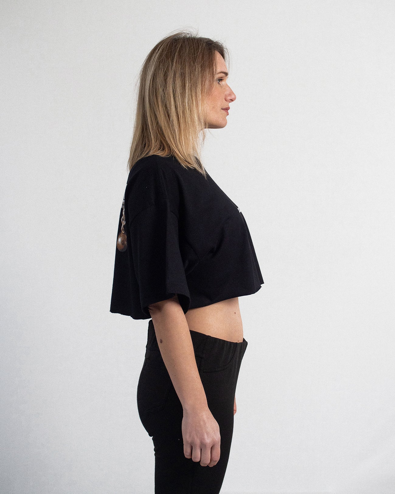 T-Shirt "Non Pensarci" 02 Crop