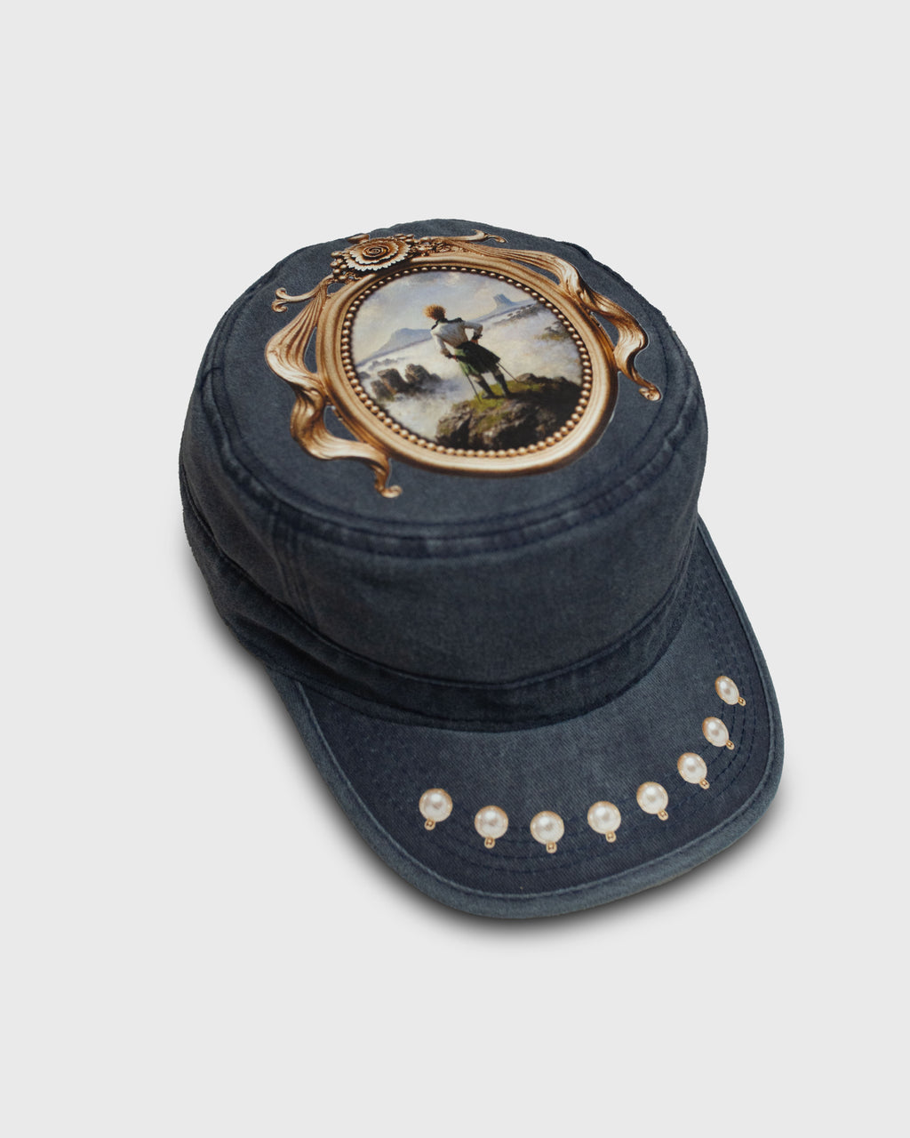 Cap "Specchio" blu