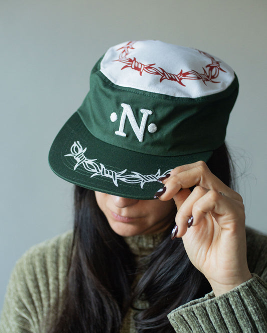 Cap "Altra Epoca" Spinato Smeraldo