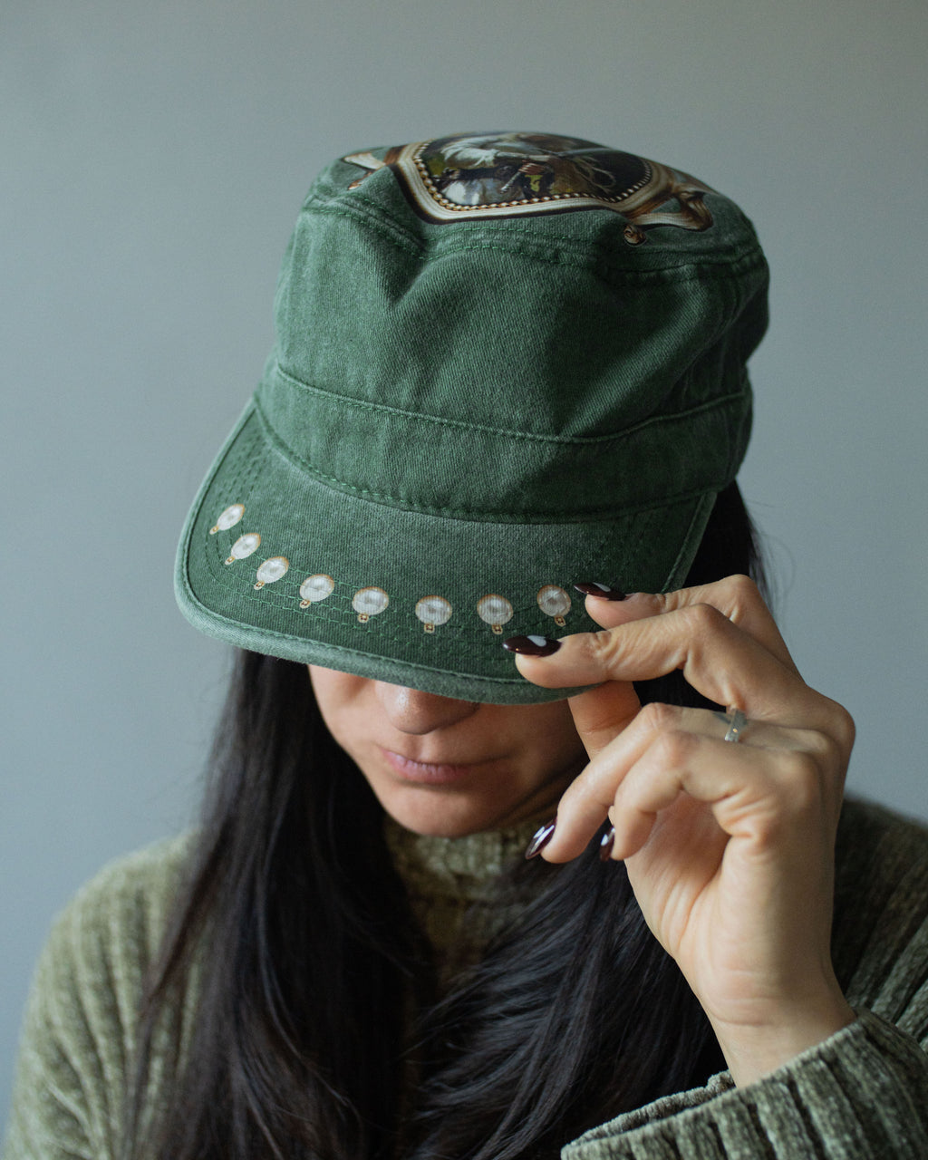 Cap "Specchio" Verde