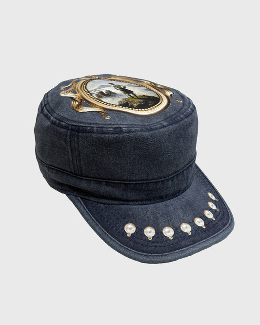 Cap "Specchio" blu