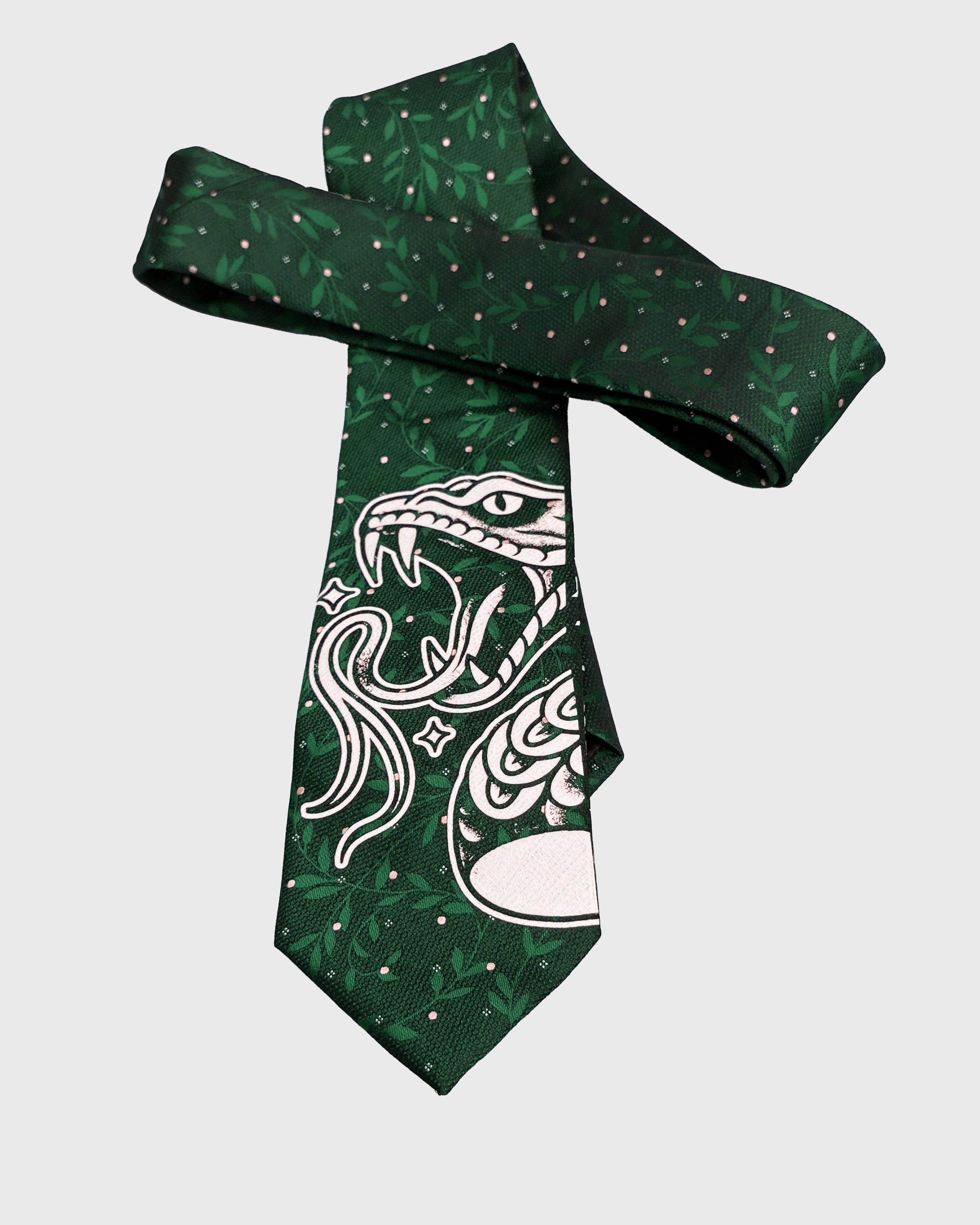 Cravatta "Serpe" Smeraldo