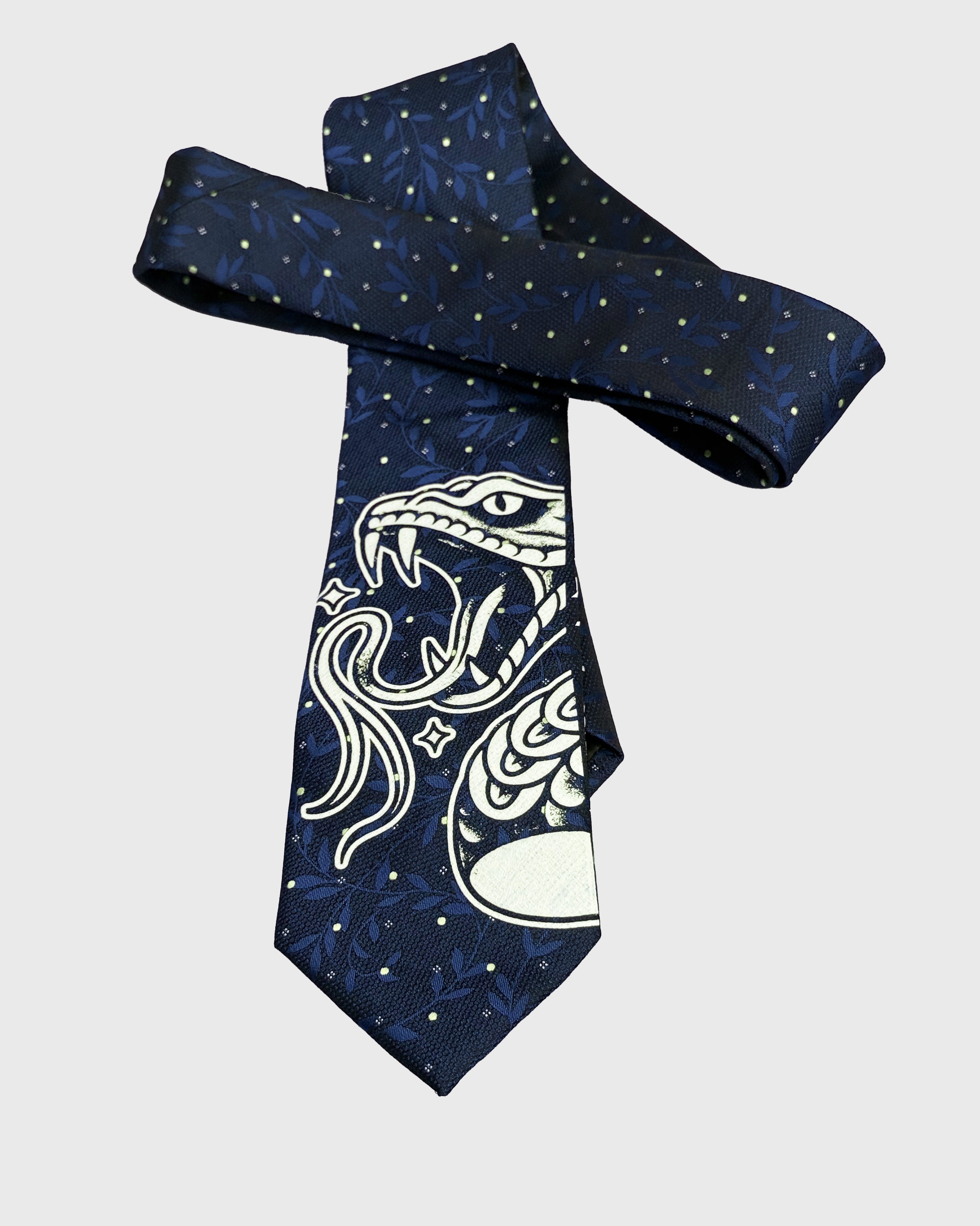 Cravatta "Serpe" Zafiro