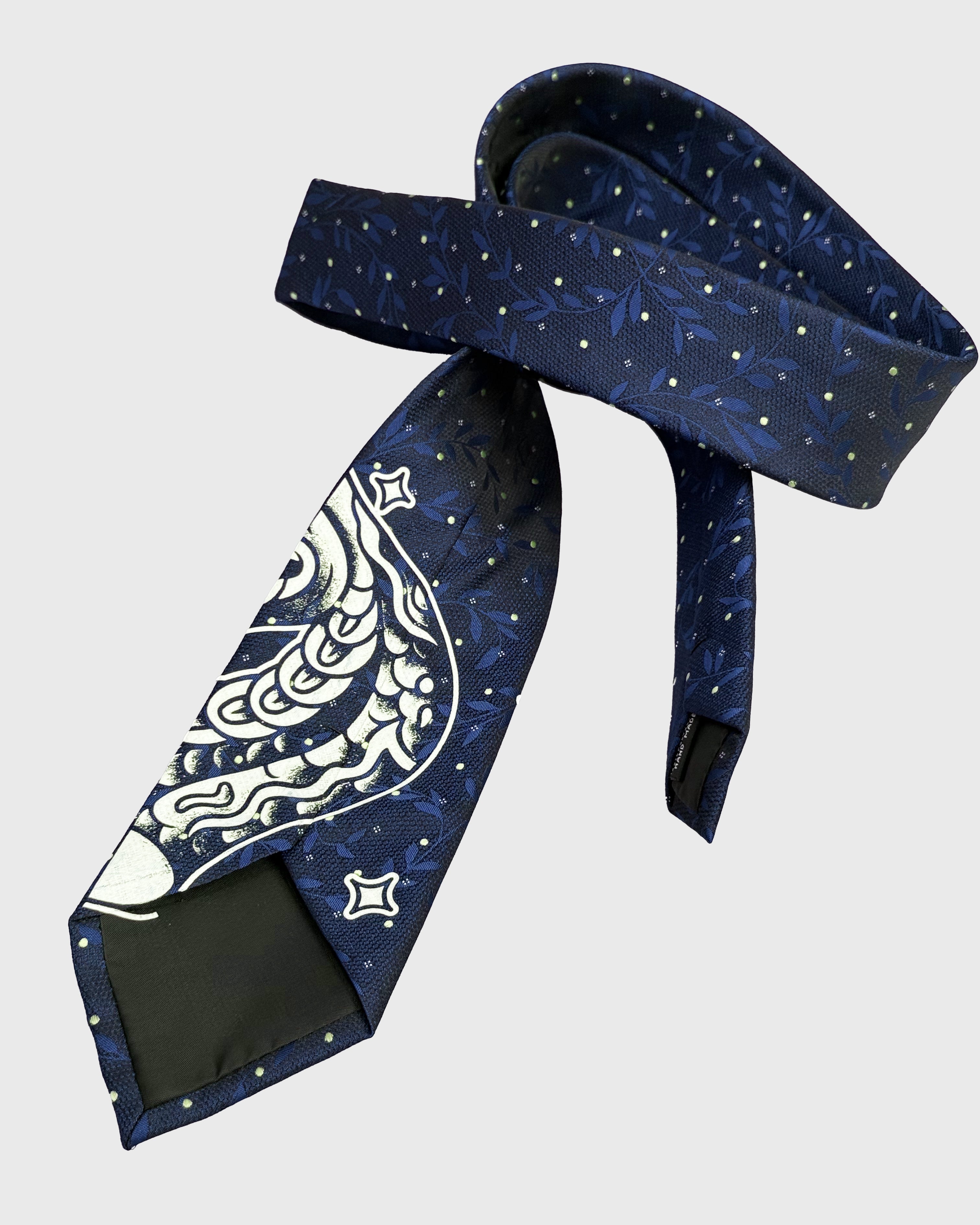 Cravatta "Serpe" Zafiro