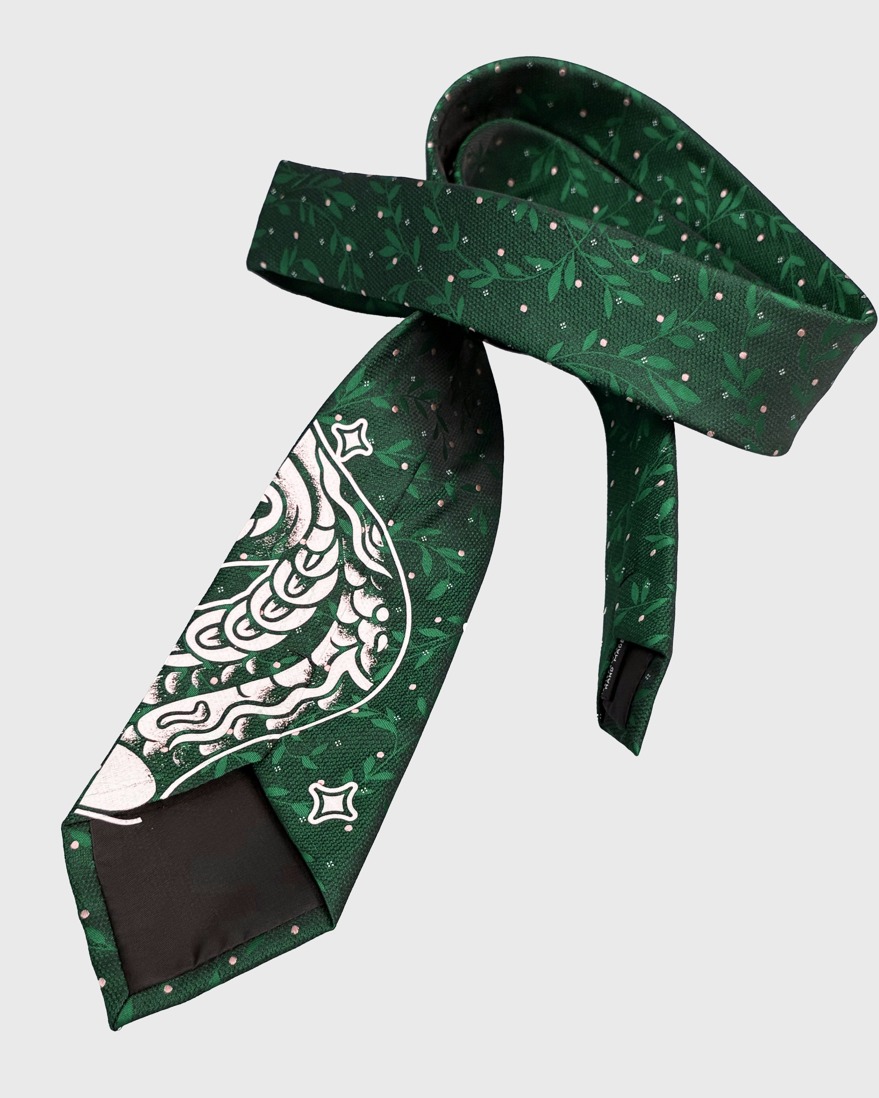 Cravatta "Serpe" Smeraldo